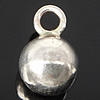 Кулоны из серебра, Серебро 925 пробы, 5.20x8.20mm, отверстие:Приблизительно 1.8mm, 20ПК/сумка, продается сумка