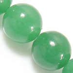Natural Aventurine Beads, Green Aventurine, Round, green, 6mm, Hole:Approx 0.8mm, Length:Approx 15 Inch, 10Strands/Lot, Approx 60PCs/Strand, Sold By Lot