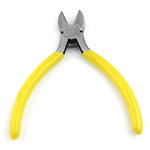 Jewelry Plier, Iron, with Plastic, plated, yellow, nickel, lead & cadmium free, 93x110x8.50mm, 10PCs/Lot, Sold By Lot