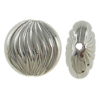 Copper Coated Plastic Beads Coin platinum color plated nickel lead & cadmium free Approx 0.5mm Sold By Lot