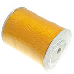 Organza Ribbon with plastic spool orange nickel lead & cadmium free 6mm Length 500 Yard Sold By PC