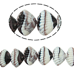 Lampwork Beads, Shell, 21x14x10mm, Hole:Approx 2mm, Length:11.5 Inch, 5Strands/Bag, Sold By Bag