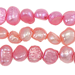 Perles nacres baroques de culture d'eau douce , perle d'eau douce cultivée, couleurs mélangées, 4-5mm, Trou:Environ 0.8mm, Longueur:14.5 pouce, 10Strandstoron/sac, Vendu par sac