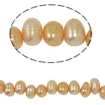 Barok ferskvandskulturperle Beads, Ferskvandsperle, 5-6mm, Hole:Ca. 0.8mm, Solgt Per 14.5 inch Strand