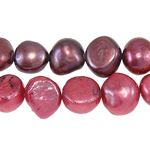 Barock kultivierten Süßwassersee Perlen, Natürliche kultivierte Süßwasserperlen, gemischte Farben, Grade A, 9-10mm, Bohrung:ca. 0.8mm, Länge:15 ZollInch, verkauft von Tasche