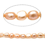 Barock odlad sötvattenspärla pärlor, Freshwater Pearl, rosa, Grade A, 4.5-5mm, Hål:Ca 0.8mm, Såld Per 15 inch Strand