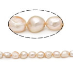 Cultured Baroque Freshwater Pearl Beads, pink, Grade A, 11-12mm, Hole:Approx 0.8mm, Sold Per 15 Inch Strand