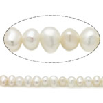 Cultured Potato Freshwater Pearl Beads natural white Grade AA 3-4mm Approx 0.8mm Sold Per 15 Inch Strand