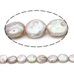 Cultured Coin Freshwater Pearl Beads, Grade AA, 12-13mm, Hole:Approx 0.8mm, Sold Per 15 Inch Strand