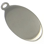 Ruostumaton teräs Extender Ketju Drop, Flat Oval, alkuperäinen väri, 8x17.50x1mm, Reikä:N. 1mm, 200PC/erä, Myymät erä