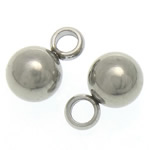 Stainless Steel Extender Chain Drop, Round, original color, 6mm, Hole:Approx 2.5mm, 200PCs/Lot, Sold By Lot