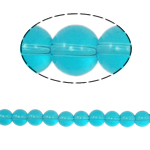 Round Crystal Beads, Indicolite, 10mm, Hole:Approx 2mm, Length:12 Inch, 10Strands/Bag, Sold By Bag