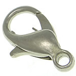 Zinc Alloy Lobster Clasp platinum color plated nickel lead & cadmium free Approx 1.5mm Sold By Bag