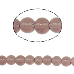 Round Crystal Beads, Lt Amethyst, 4mm, Hole:Approx 1mm, Length:11.8 Inch, 10Strands/Bag, Sold By Bag