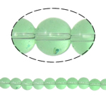 Round Crystal Beads, Peridot, 10mm, Hole:Approx 2mm, Length:12 Inch, 10Strands/Bag, Sold By Bag