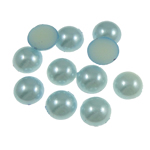 Plastic Cabochons Dome blue Sold By Bag