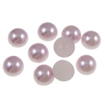 Plastic Cabochons Dome purple Sold By Bag