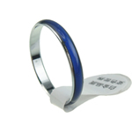 Enamel Mood Finger Ring, cobre, esmalte, níquel, chumbo e cádmio livre, 2.50mm, Buraco:Aprox 16-19mm, 100PCs/Bag, vendido por Bag