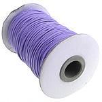 Шнуры из воска, Восковой шнур, фиолетовый, 1.50mm, длина:500 Двор, 5ПК/Лот, 100/PC, продается Лот
