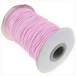 Wax Cord, pink, 2mm, Length:500 Yard, 5PCs/Lot, 100/PC, Sold By Lot