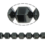 Perles hématites amagnétiques, hématite non magnétique, pilier, noire, grade A, 12x12mm, Trou:Environ 2mm, Longueur:15.5 pouce, 10Strandstoron/lot, Vendu par lot