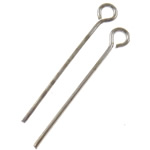 Iron Eyepins plated nickel color nickel lead & cadmium free Approx 2mm Approx Sold By Bag