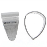 Stainless Steel Snap on Bail, original color, 6.50x5x4mm, Hole:Approx 5.5x4mm, 1000PCs/Bag, Sold By Bag
