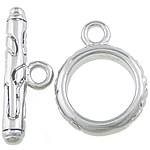 Stainless Steel Toggle Clasp single-strand original color 2.5mm Approx 2.5mm Sold By Lot