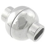 Stainless Steel Magnetic Clasp, Lantern, original color, 12.50x10mm, Hole:Approx 4x2mm, 20Sets/Lot, Sold By Lot