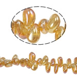 Natürliche Beschichtung Quarz Perlen, Klumpen, bunte Farbe plattiert, 14-19mm, Bohrung:ca. 1.2-1.5mm, Länge:15.5 ZollInch, 20SträngeStrang/Menge, verkauft von Menge