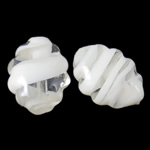 Plated Lampwork Beads, Helix, 20x14.50x9mm, Hole:Approx 1.5mm, 100PCs/Bag, Sold By Bag