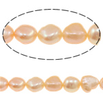 Cultured Baroque Freshwater Pearl Beads, pink, Grade A, 10-11mm, Hole:Approx 0.8mm, Sold Per 15 Inch Strand