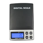 Digital Pocket Scale, Stainless Steel, with ABS Plastic, different size for choice & LED, 115x75x15mm, Sold By PC