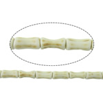 Turquoise Beads, Bamboo, beige, 12x6mm, Hole:Approx 1mm, Length:Approx 15.5 Inch, 50Strands/Lot, Sold By Lot