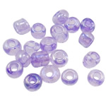 Perles en verre rocaille transparent, perles de rocaille en verre, translucide, 2x1.90mm, Trou:Environ 1mm, Vendu par sac