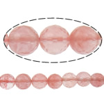 Cherry Quartz Beads, Round, 6mm, Hole:Approx 0.8mm, Length:Approx 15 Inch, 10Strands/Lot, Approx 60PCs/Strand, Sold By Lot