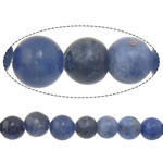 Natural Sodalite Beads, Round, 12mm, Hole:Approx 1.2-1.4mm, Length:Approx 15 Inch, 3Strands/Lot, Approx 32PCs/Strand, Sold By Lot