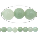 Amazonit Perlen, rund, natürlich, 8mm, Bohrung:ca. 1.2mm, Länge:ca. 15 ZollInch, 5SträngeStrang/Menge, ca. 46PCs/Strang, verkauft von Menge