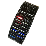 Watch Bands, Tibetan Style, nickel, lead & cadmium free, 22mm, Length:8.6 Inch, Sold By PC