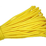 corda, 330 Paracord, amarelo, 4mm, 5vertentespraia/Lot, 31m/Strand, vendido por Lot