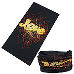Outdoor Magic Bandana, Polyester, with letter pattern, 250x500mm, 20Strands/Lot, Sold By Lot