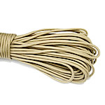 Paracord, 330 Paracord, gold, 4mm, 5Strands/Lot, 31m/Strand, Sold By Lot
