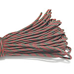 Paracord, 330 Paracord, red camouflage, 4mm, 5Strands/Lot, 31m/Strand, Sold By Lot