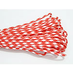 Paracord, 330 Paracord, two tone, 4mm, 5Strands/Lot, 31m/Strand, Sold By Lot