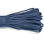 corda, 330 Paracord, azul escuro, 4mm, 5vertentespraia/Lot, 31m/Strand, vendido por Lot