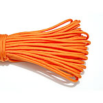 Парашют шнур, 330 шнуры для парашюта, оранжевый, 4mm, 5пряди/Лот, 31м/Strand, продается Лот