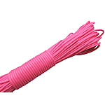 corda, 330 Paracord, rosa claro, 4mm, 5vertentespraia/Lot, 31m/Strand, vendido por Lot
