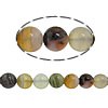 Natürliche Botswana Achat Perlen, rund, verschiedene Größen vorhanden, Bohrung:ca. 1mm, Länge:16 ZollInch, verkauft von Menge