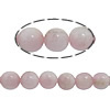 Kunzite Beads, Runde, naturlig, 6mm, Hole:Ca. 0.8mm, Længde Ca. 15 inch, 5Strands/Lot, Ca. 60pc'er/Strand, Solgt af Lot