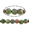 Natural Unakite Beads, Round, imported, 4-4.5mm, Hole:Approx 0.5mm, Length:Approx 15 Inch, 5Strands/Lot, Approx 86PCs/Strand, Sold By Lot